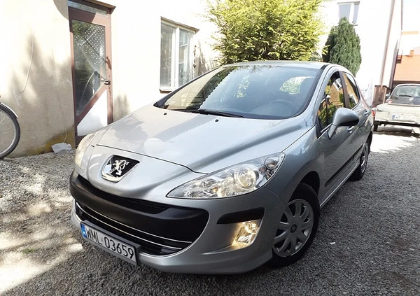 Peugeot 308 cena 10900 przebieg: 121000, rok produkcji 2007 z Raciąż małe 211